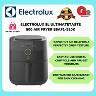 Electrolux (Ready Stock) 5L UltimateTaste 500 Air Fryer E6AF1-520K - Electrolux Warranty Malaysia