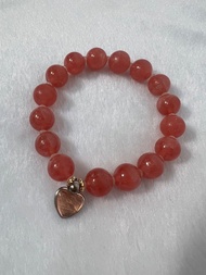 高質貨低價讓 大平賣 紅紋連玫瑰金天鐵天然水晶手串 頸鍊 長串 項鏈天然緬甸翡翠A貨玉器玉鈪 珠寶水晶手串 手鍊 手鏈 手鈪 手鐲吊咀吊墜 大圈口 緬甸翡翠原石