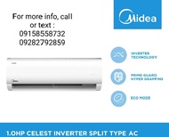 MIDEA 1.0HP Split Type Inverter Aircon