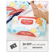 RedMart Gentle Care Baby Wipes (3 x 80/pack)