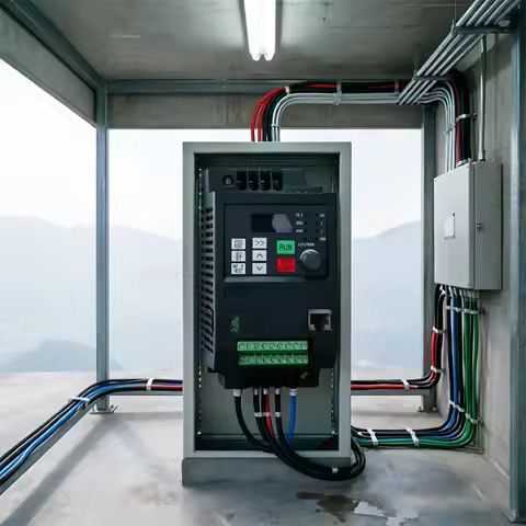 VFD 11KW 15HP Frequency Inverter 1 Phase 220V to 3 Phase 380V Output AC Drive for Lathe CNC Spindle