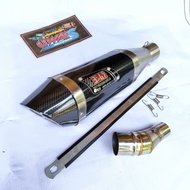 YOSHIMURA EXHAUST AND SLIP ON OPEN FOR Z250, R25, MT25, NINJA250, CBR250R, CBR150R, CB160, CB150R
