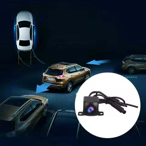 Wireless WiFi Reversing Camera Night Vision HD Reverse Cam IP67 Waterproof Vehicle Camera 175 Degree