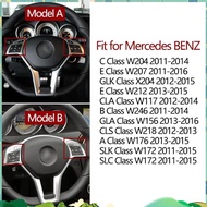 Car Steering Wheel Button Cover Menu Control Switch A2185400162 for - W204 W117 W218 W156 W246 A1725