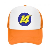 F1 Fernando Alonso logo Adult Grid Net Hat Trucker Men's Women's Flat Brim Baseball Cap High-Stiff M