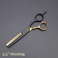 New Stainless Steel Sasak Hair Scissors Thin Shaver Serrated Design Professional Sasak Scissors