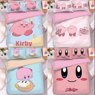 星之卡比 kirby 卡娜赫拉 床單套裝 床上用品 床單 四件套 床笠 枕頭 三眼仔 勞蘇 lulu豬 大鼻鋼牙 唐老鴨 反斗奇兵 胡迪 愛麗絲 蠟筆小新 比卡超 melody little twin