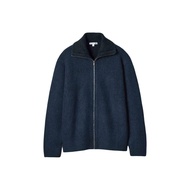 UNIQLO X JW Anderson JW Anderson Knitwear Mens 69 Navy Blue Lapel Moderate Cardigan 471993-69