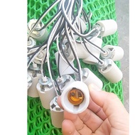 E14 ceramic lamp holder, cana led bulb