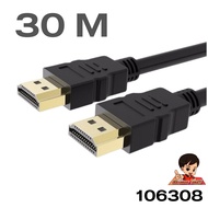 สาย HDTV อย่างดี เส้นใหญ่ HDTV Cable  V1.4  รองรับความละเอียด 1080P  มีความยาว 15-30 เมตร