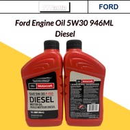 FORD MOTORCRAFT F-150 5W30 DIESEL OIL/MINYAK ENGINE 946 ML Original #Ford 5W30