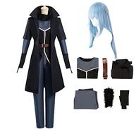Rimuru Cosplay Rimuru Costume Outfit Jacket Shirt Coat Halloween Uniform