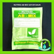 New Pupuk / Nutrisi Hidroponik AB Mix Sayur Daun Hidroponik Surabaya