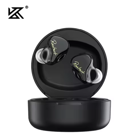 KZ SKS Wireless Headphones Bluetooth-compatible 5.2 Cable Wireless Ear Hook With Charging Case For K