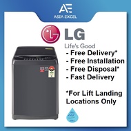 LG T2310VSAB 10KG BLACK SMART INVERTER TOP LOAD WASHING MACHINE