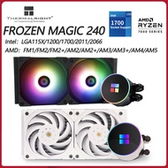 Thermalright Frozen Magic 240 SCENIC White ARGB หม้อน้ำเย็น5V สารทำความเย็นแบบเหลวพัดลม CPU สำหรับ LGA1200 1700 115x AM4 AM5