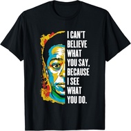 James Baldwin Graffiti Art Juneteenth Month T-Shirt