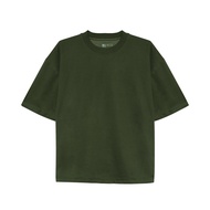 Gloaming Oversized Cotton Danball T-Shirt 290 Gsm Army
