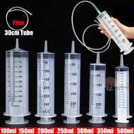 60ml-200ml Big Size Syringe Plastic Reusable Injector Feeder for Baby Pets Cat Dog Feeding Food