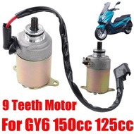 Motorcycle Starter Motor 9 Teeth Gear Moto For GY6 150cc 125cc 152QMI 157QMJ Chinese SUNL TAO TAO Sc
