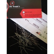 10pcs Diodes 1N4007 IN4007 Original MIC Copper Feet