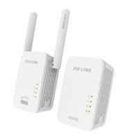 Pix-link WiFi電力貓無線套裝一對300M無線家用信號擴展器