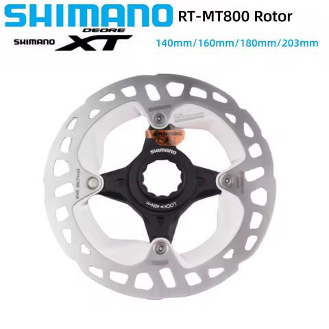 SHIMANO DEORE XT RT-MT800 Disc Brake Rotor CENTER LOCK ICE TECHNOLOGIES FREEZA 203/180/160/140mm Bik