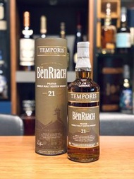 Benriach Temporis peated sherry 21 yo single malt whisky
