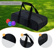 [mcfsnzwtxz1bw] Bocce Ball Storage Bag Only Bocce Ball Case Pouch Organization Waterproof Carry Bag 