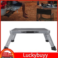 Luckybuyy-my Haofy RV Step Stool 3 Height Adjustable 8 9 10 Inches Folding Ladder with Non Slip Surf