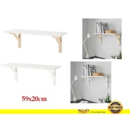 IKEA-BURHULT / SANDSHULT Wall shelf, 59x20 cm