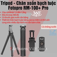 Professional Tripod - Fotopro RM-100+ PRO octopus twist camera Tripod - Phone clip SJ-86