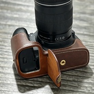 PU Leather Camera Bag Case Half Body  For Canon EOS 60D 70D 80D 90D