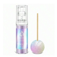 10g Christmas Iridescent Edible Glitter - Edible Spray Glitter, Food-Grade Rainbow Dust for Cakes, C