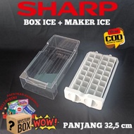 ICE BOX RACK FOR SHARP 2-DOOR REFRIGERATOR 32.5 cm LENGTH ORIGINAL