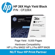 HP 26X Black 9000pgs CF226X