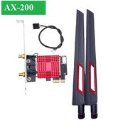 Intel AC8260 AX200 AX210 WIFI Card with heatsink for desktop