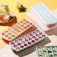 Edible Silicon Ice Cube Mold Homemade Ice Cube Box with Lid Family Ice Box CartoonDIYFood Supplement Box