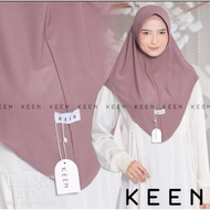 Hijab Bergo Sport Keen Instant Jersey Premium M | Keen