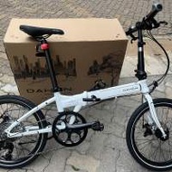 DAHON KBA083 LANCH D8 8速 20吋 碟剎 鋁合金 折叠車 送水架前後蛙燈叮叮