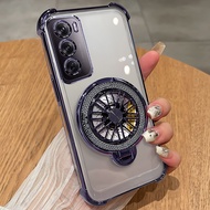 For Realme 14x 5G Realme14 Realme14x 14+ 14Pro 14 Pro + Realme14X 2025 Plating Decompression Rotatin