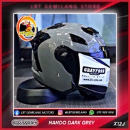 GRAYFOSH X12J AeroForce Helmets [Nando Dark Grey]