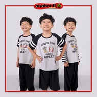 Anakecil Maddie Lee Kids Pajamas Kids Movie Time Snack Repeat