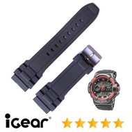 Igear i64 strap Watch strap igear i64-1938 Rubber Watch strap