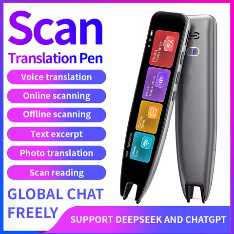 Scan Translator Pen, Dyslexia Tools, Language Translator Device, Text to Speech Reading Pen , 142 On