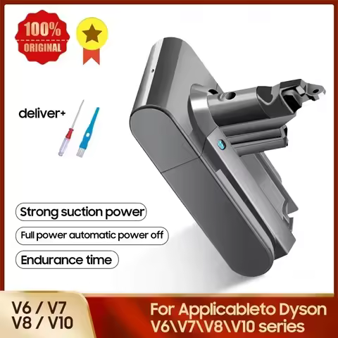 Quality Replacement Battery For Dyson V10 SV12 V7 Vacuum Cleaner V8 Animal+ SV11 V8 Fluffy V6 Motohe