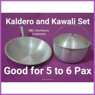 ♣ ◸ ● Kaldero and Kawali Set (good for 5 to 6 person) S1/F1