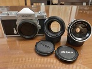 Nikon FTN 底片相機 加購鏡頭 50mm 35mm