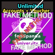 unlimited create foodpanda voucher each 0.20