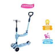 Xe scooter có ghế ngồi cần đẩy 3in1 Animo ZT-505 (Xanh dương)